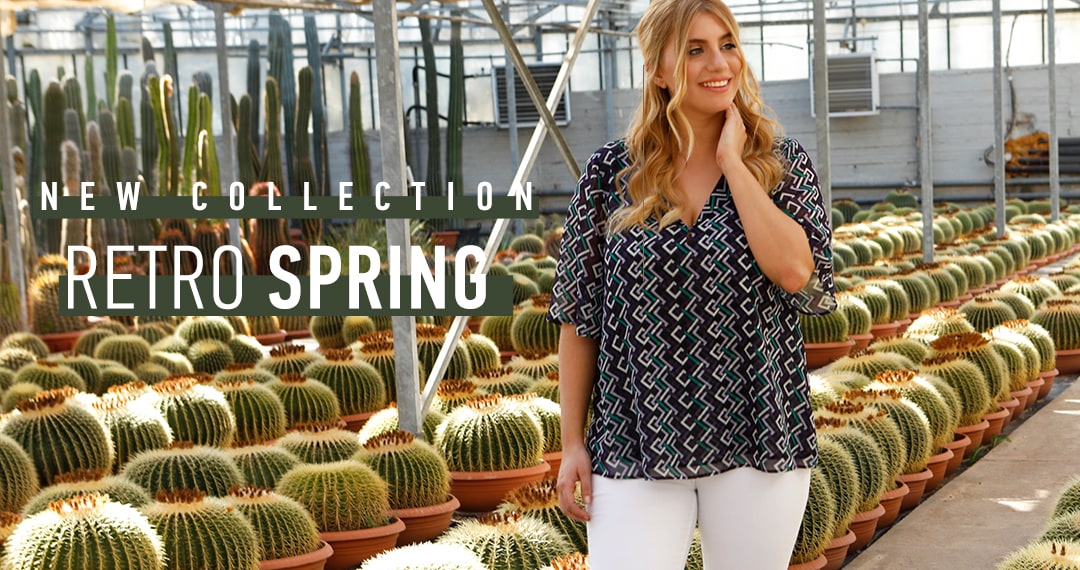 Retro Spring Collection Plus Size Parabita