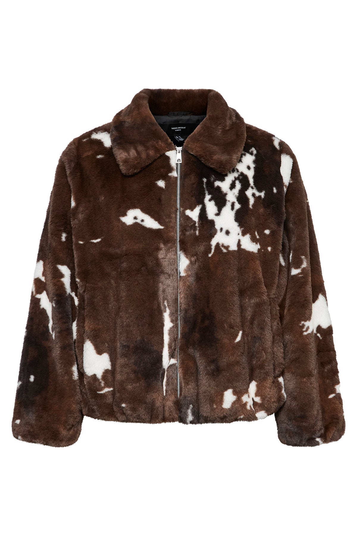 Τζάκετ σε animal print VERO MODA - Καφέ