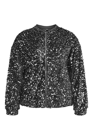 Bomber τζάκετ με Παγιέτες VERO MODA - Μαύρο