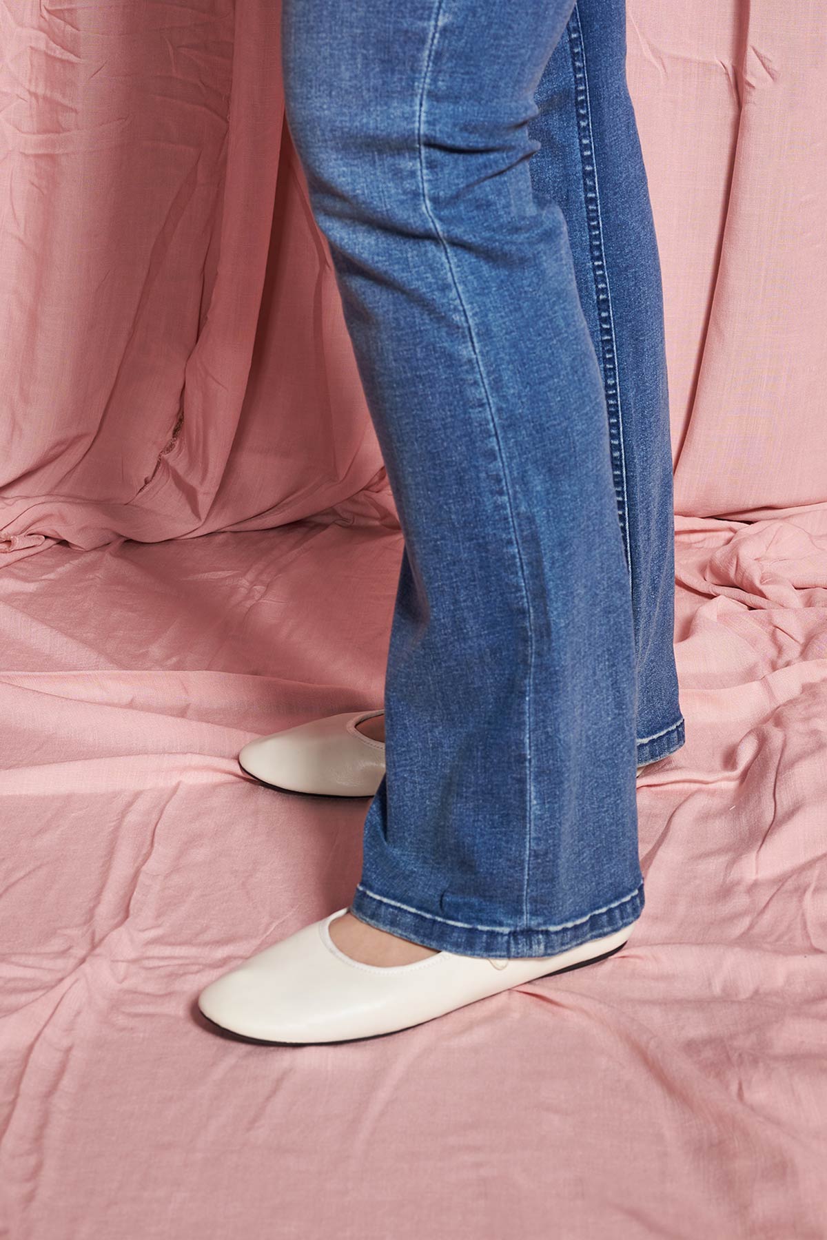 Bootcut fit jeans - Blue