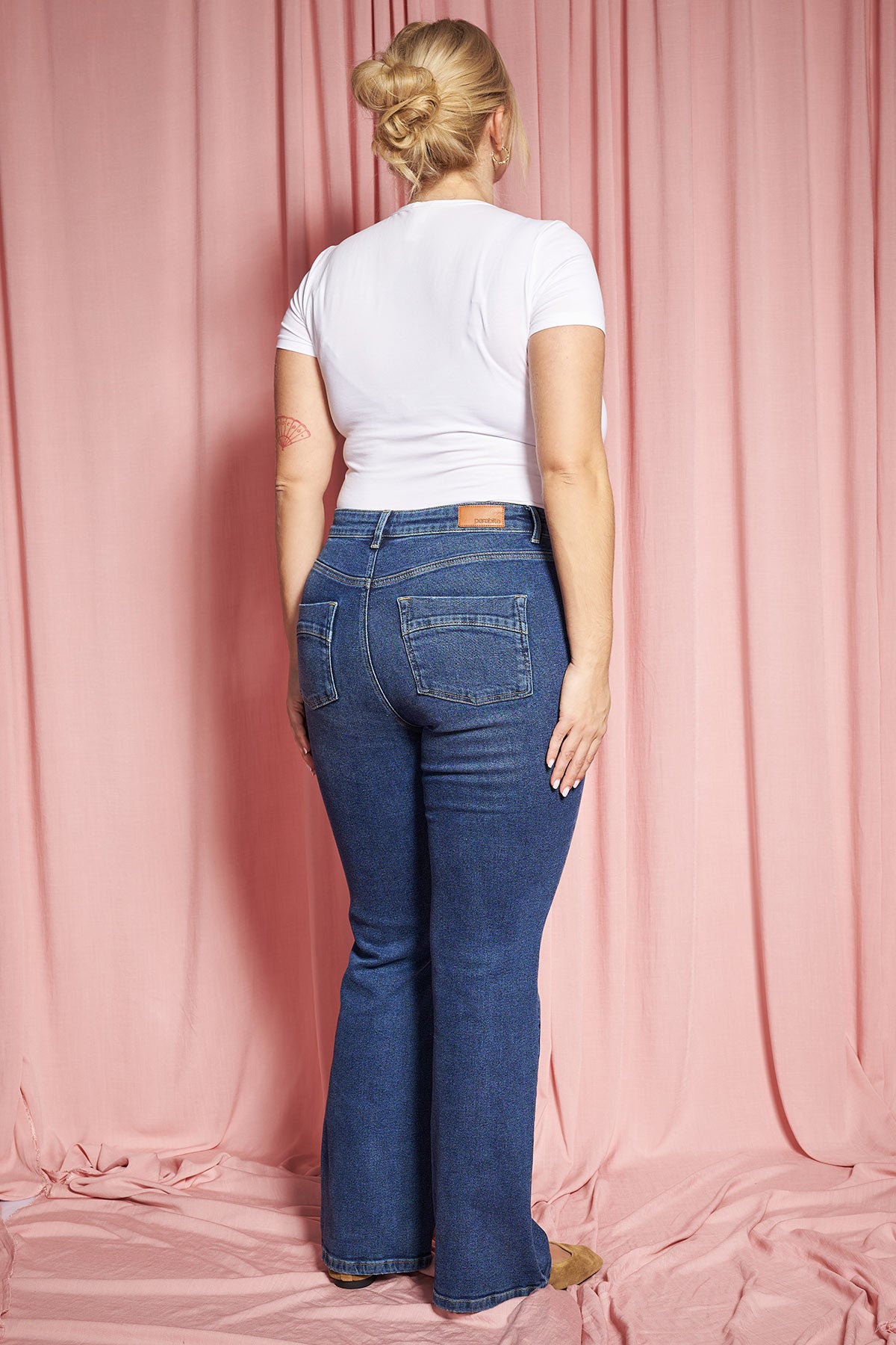 Flared fit jeans - Blue