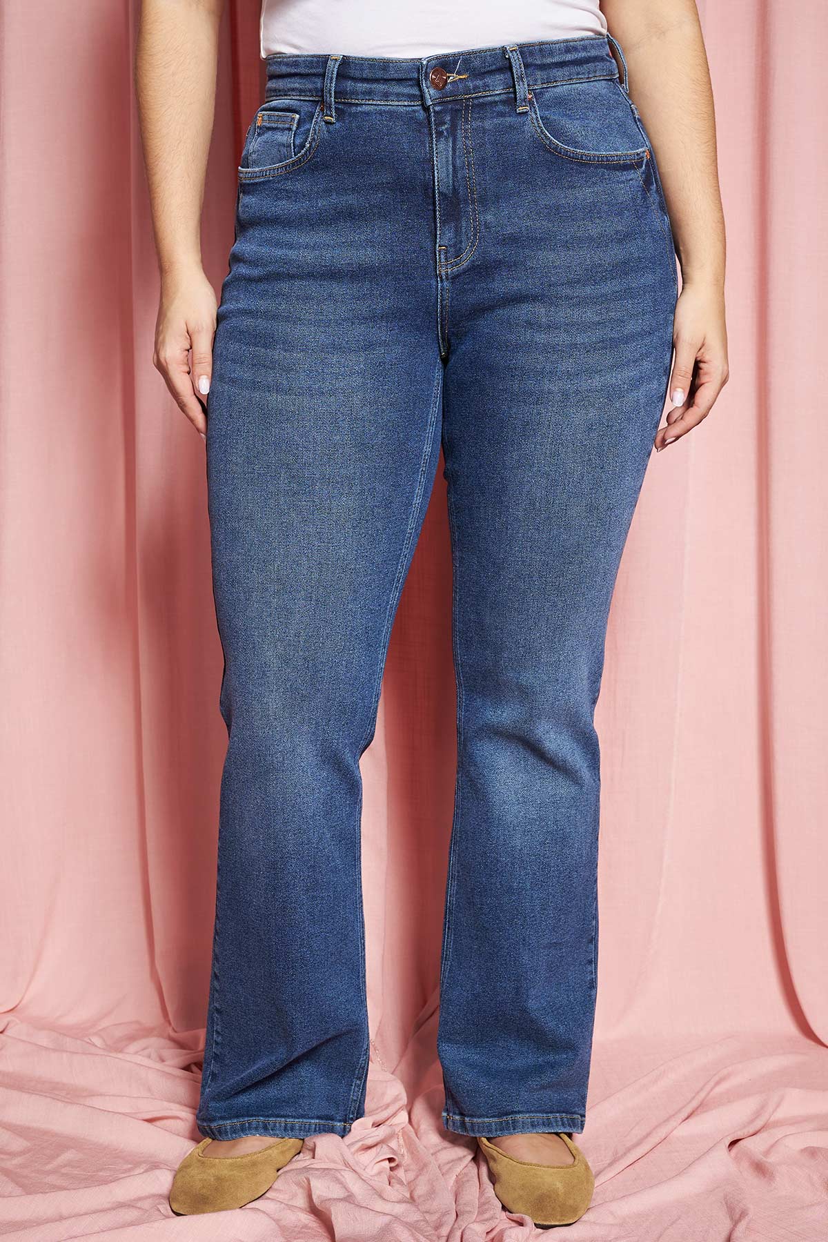 Flared fit jeans - Blue