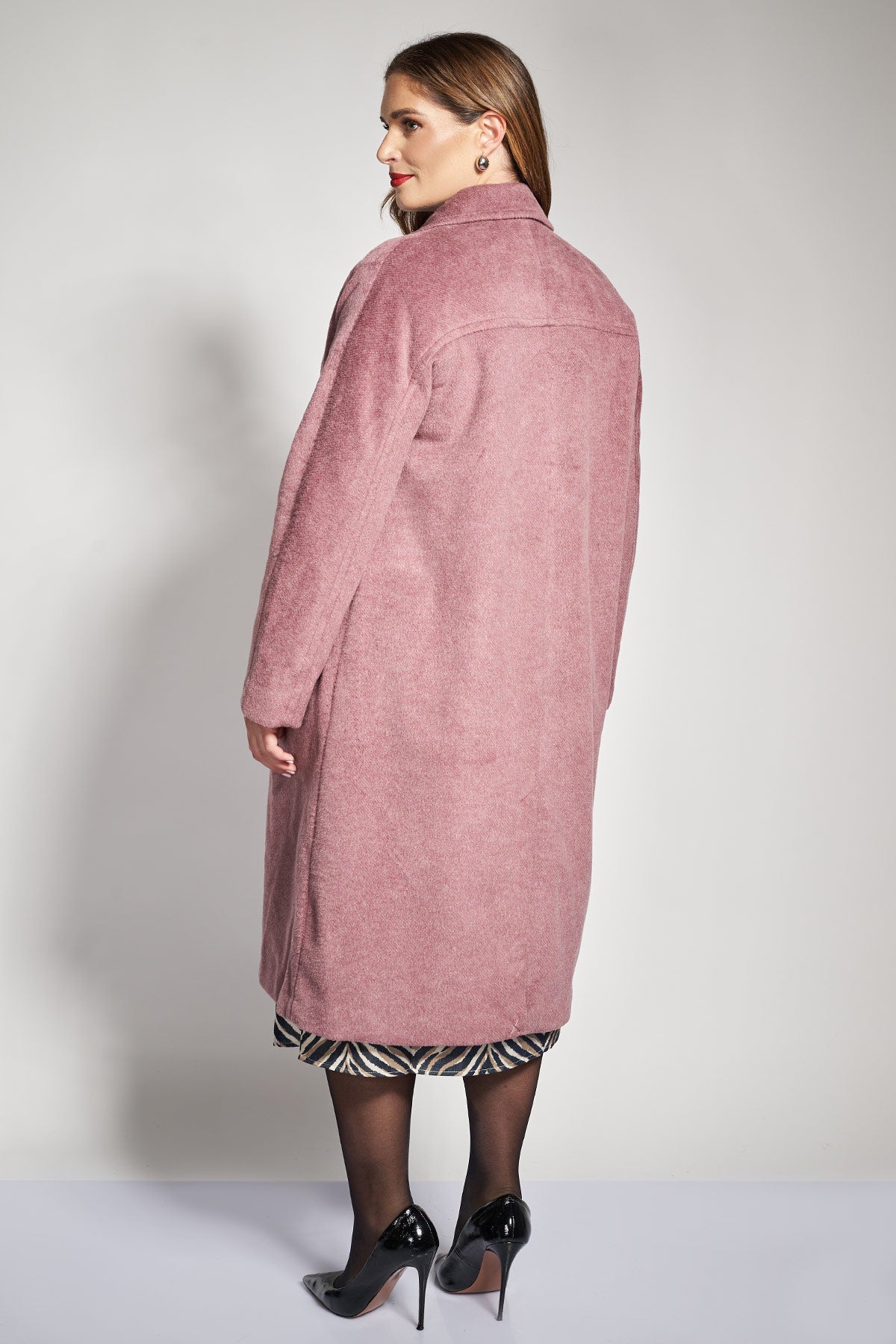 VERO MODA solid color coat - Pink
