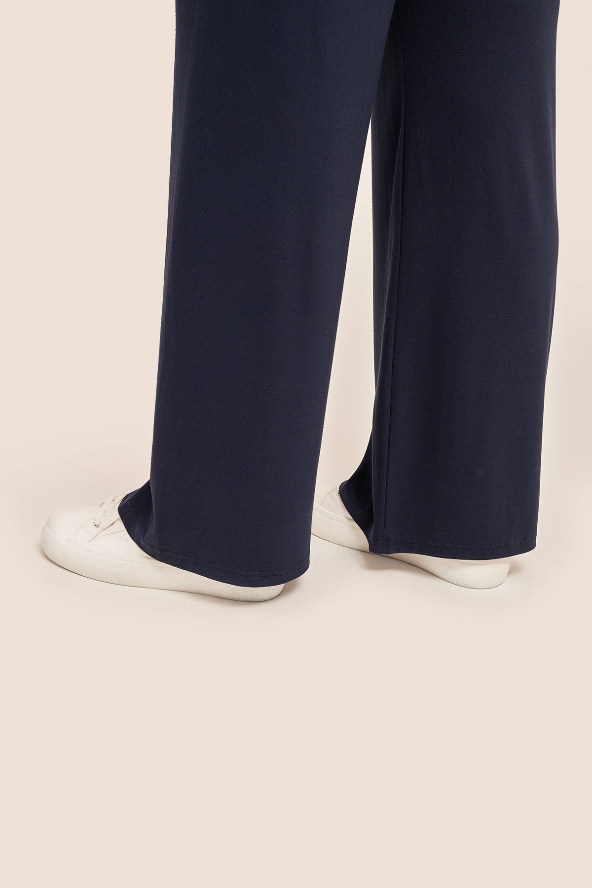 Trousers in straight-cut line - Blue