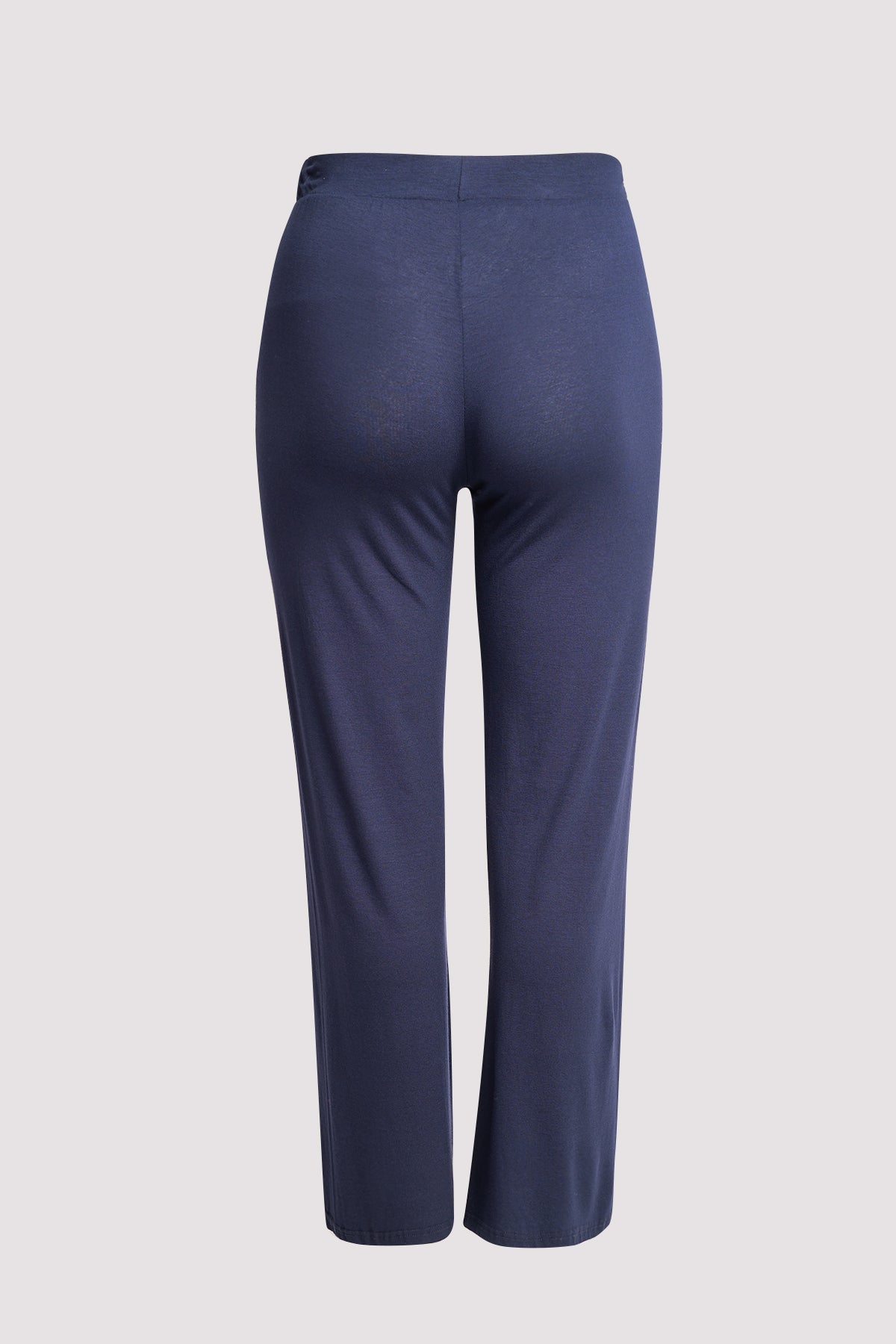 Trousers in straight-cut line - Blue
