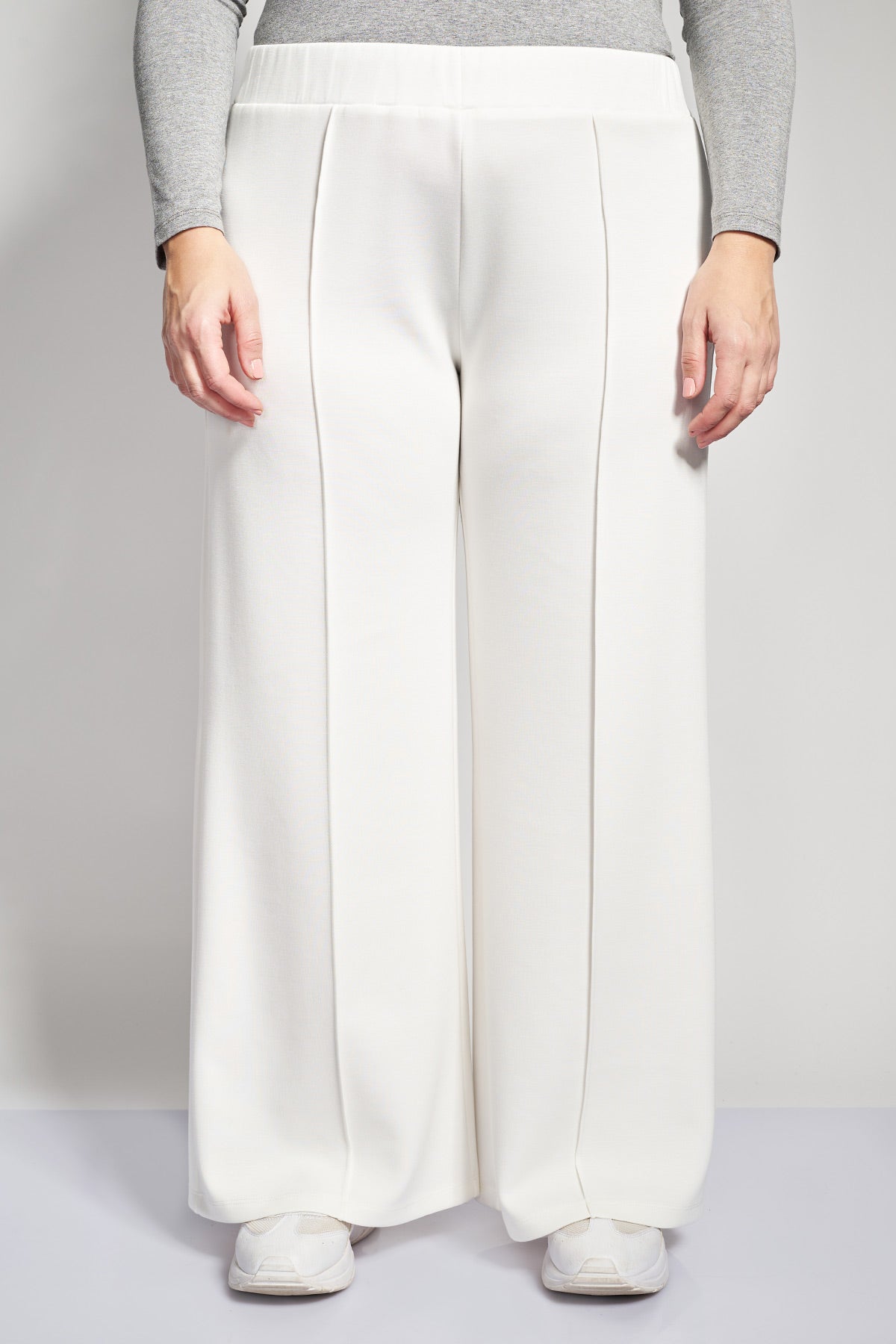 Tracksuit trousers scuba soft touch - Ecru