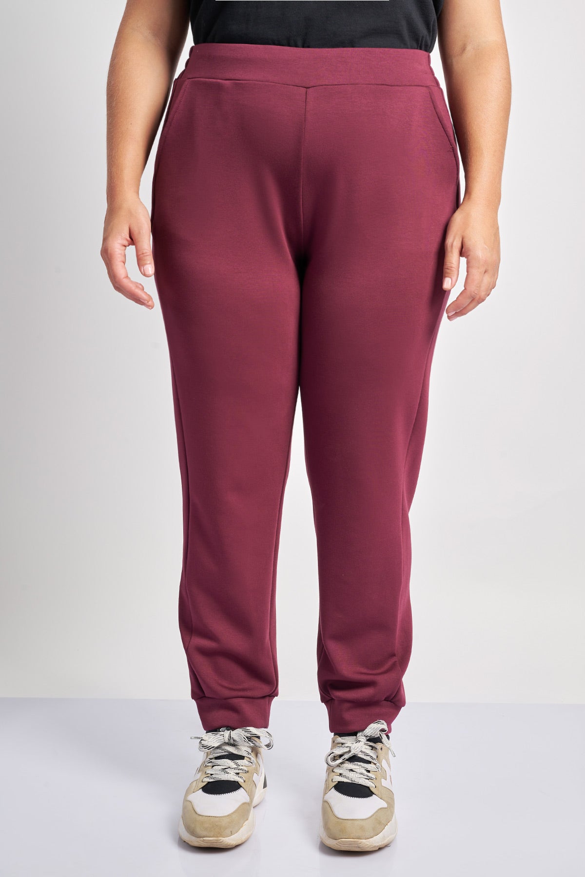 Soft touch sweatpants - Bordeaux