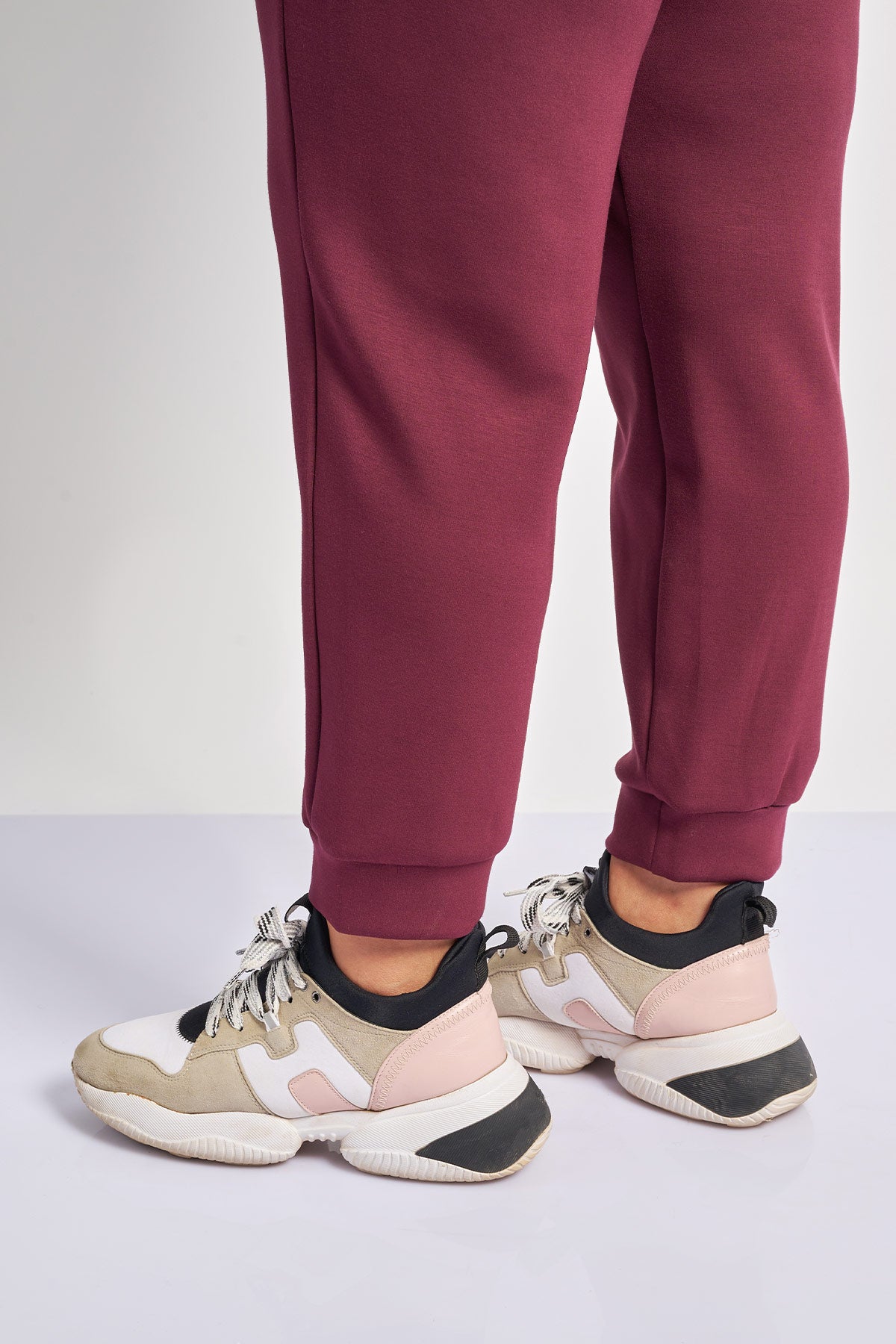Soft touch sweatpants - Bordeaux