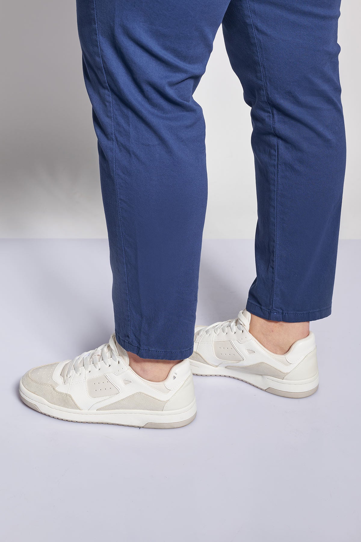 Slim fit five-pocket trousers - Blue