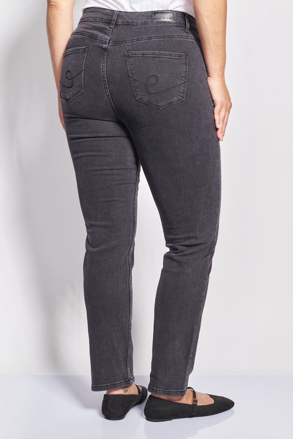 Παντελόνι τζιν slim fit μαύρο - Μαύρο