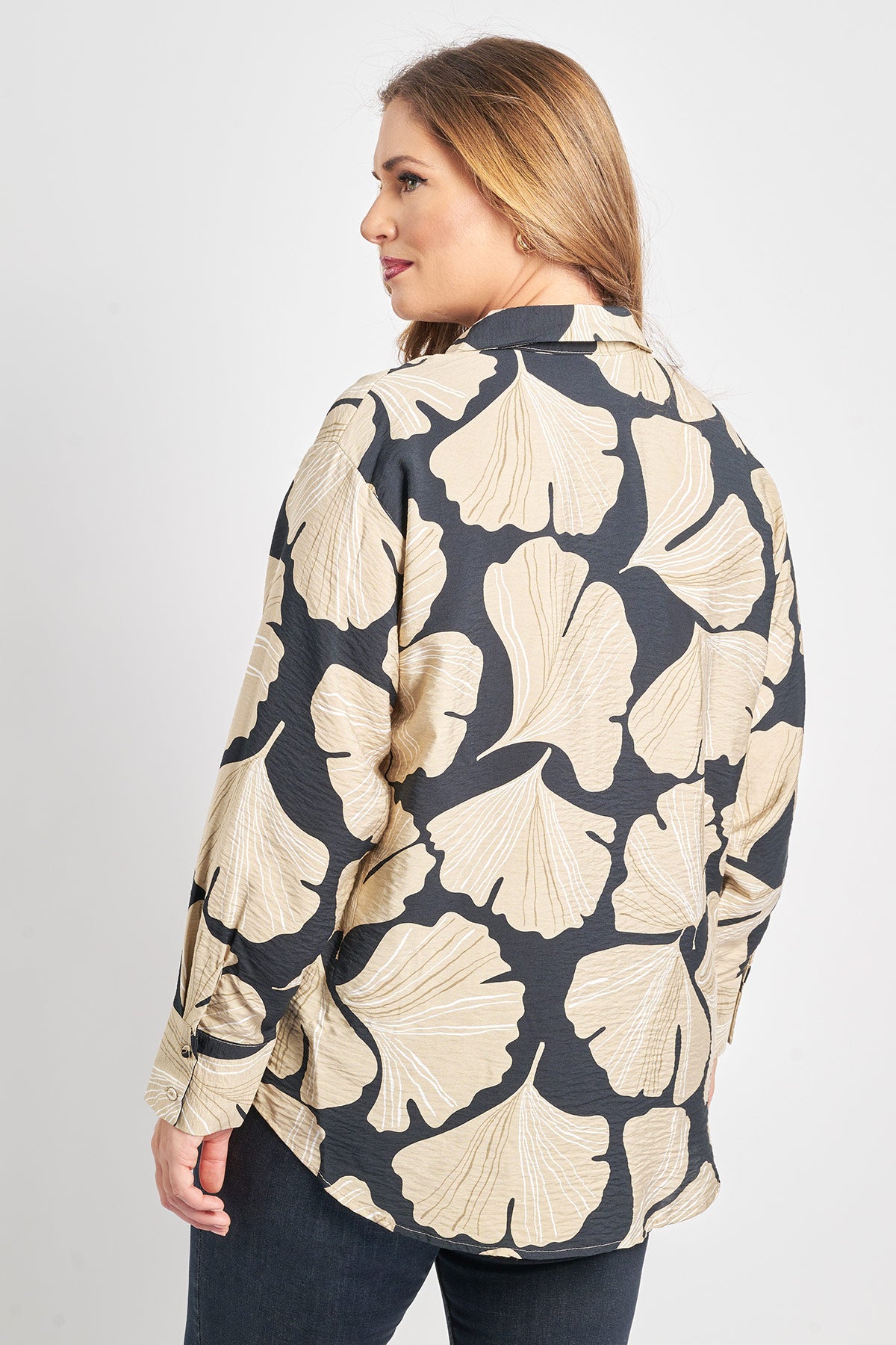 Floral print shirt VERO MODA - Black