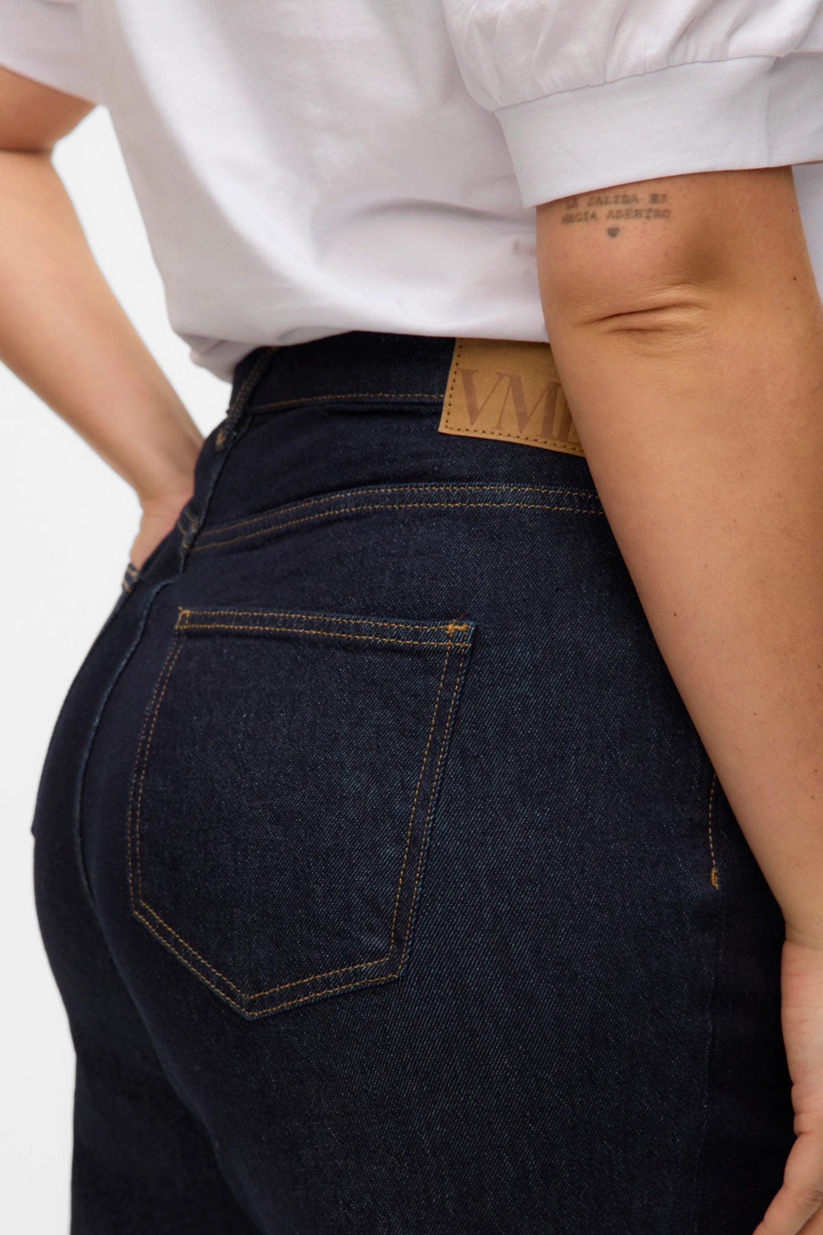 HIgh-rise wide-fit jeans - Blue