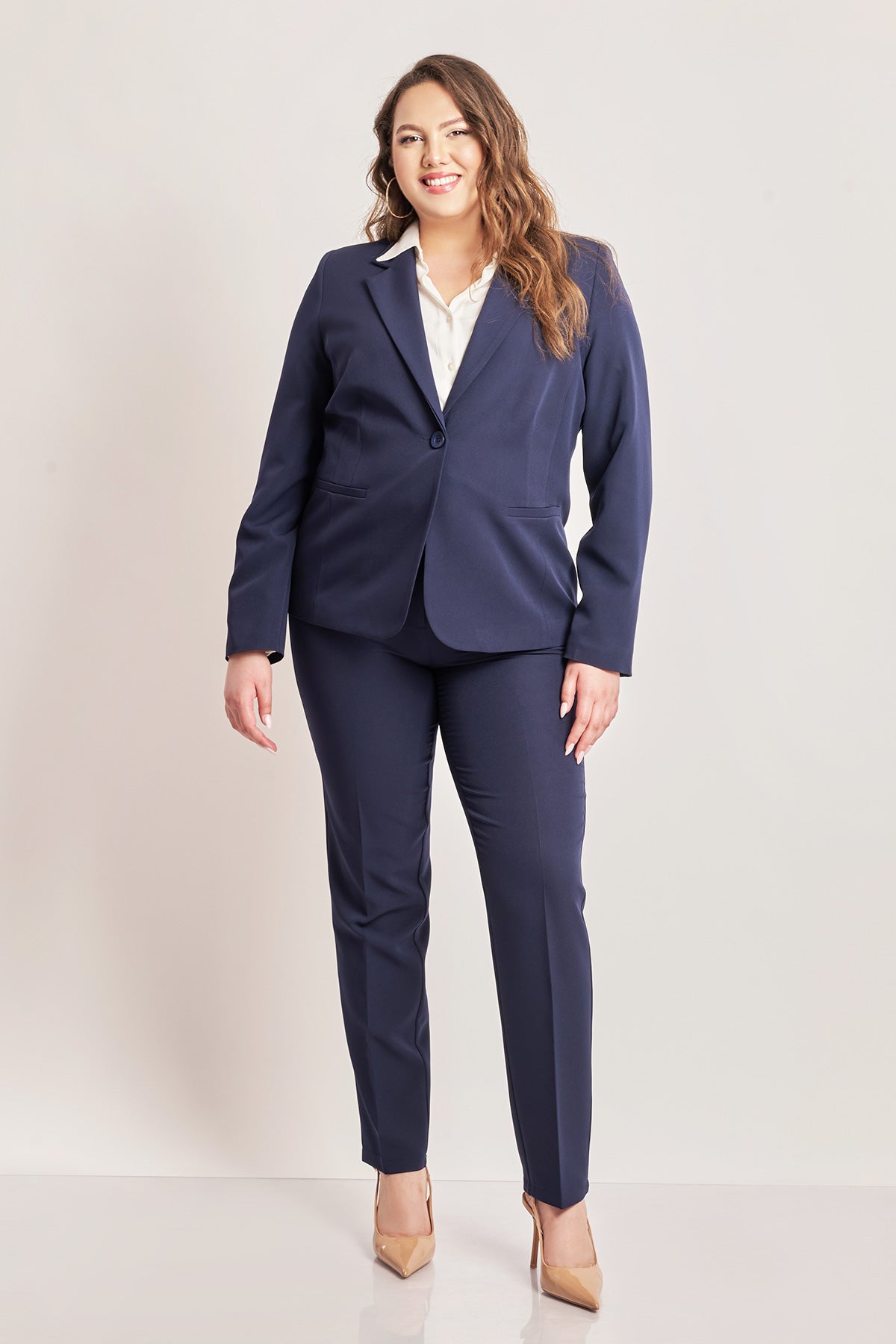 Crepe blazer - Blue
