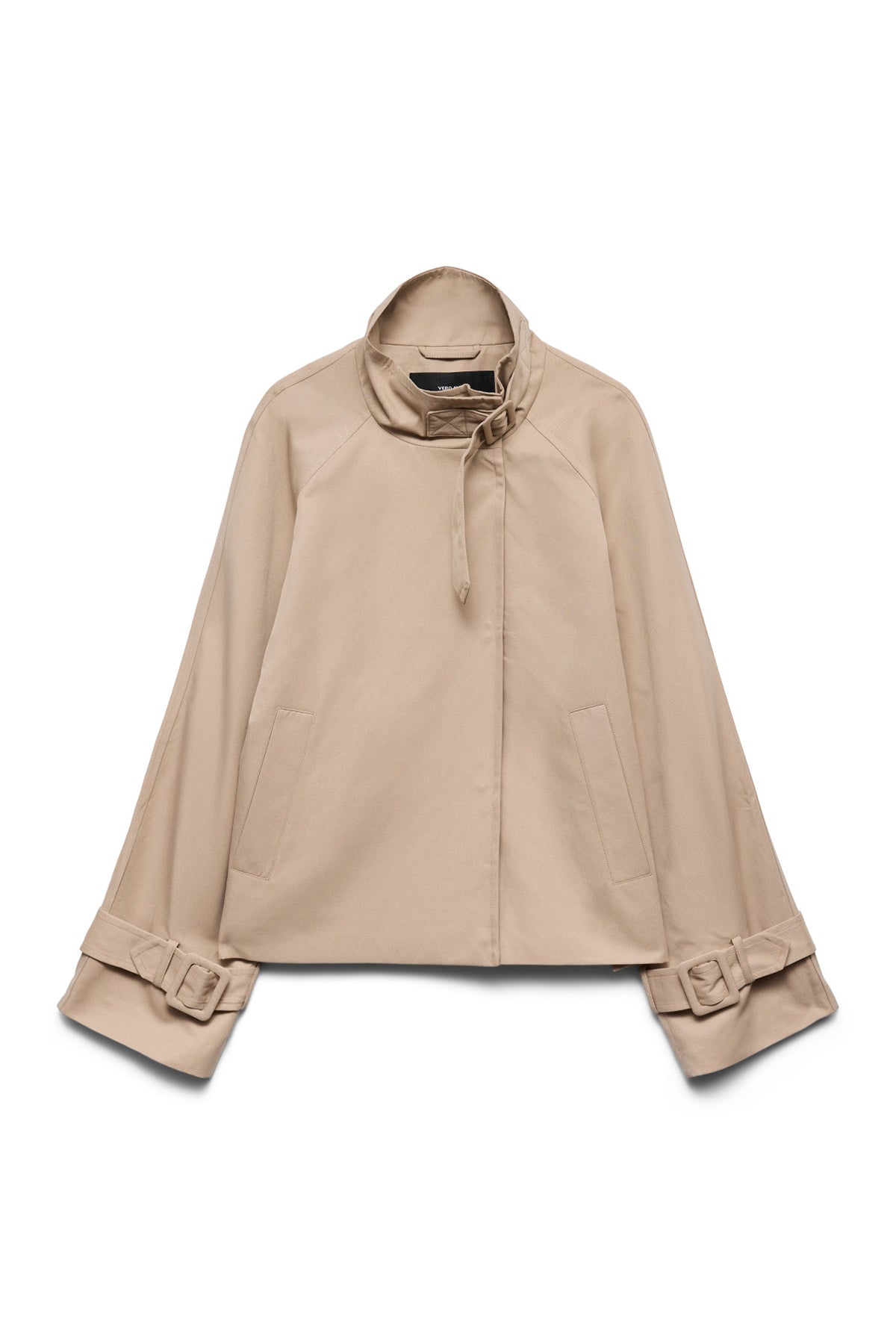 Τζάκετ σε στυλ Καμπαρντίνα cropped VERO MODA - Μπεζ