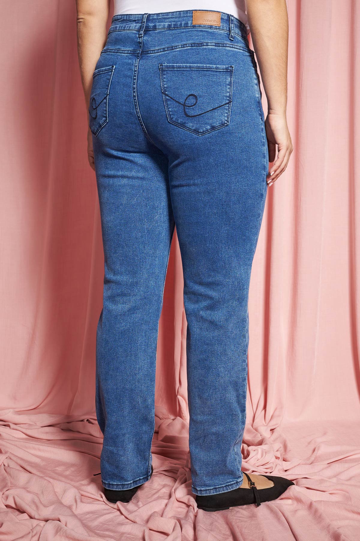 Slim fit denim trousers - Blue