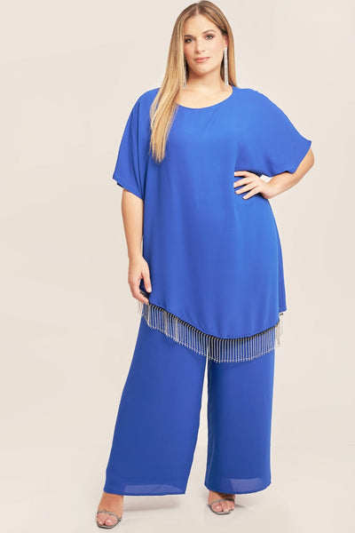 Παντελόνα ζωρζέτας - Ρουά