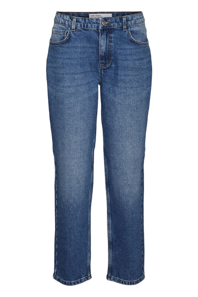 Τζιν παντελόνι straight fit VERO MODA - Μπλε
