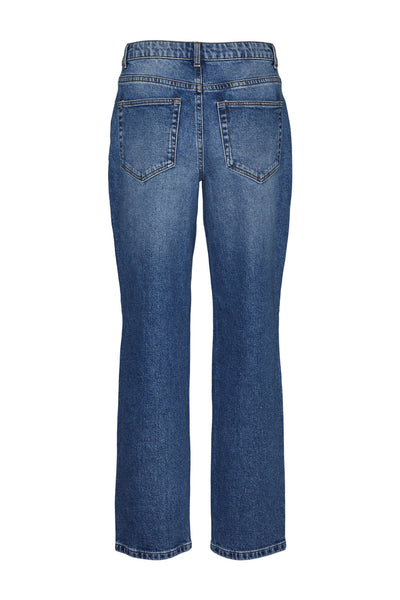 Τζιν παντελόνι straight fit VERO MODA - Μπλε