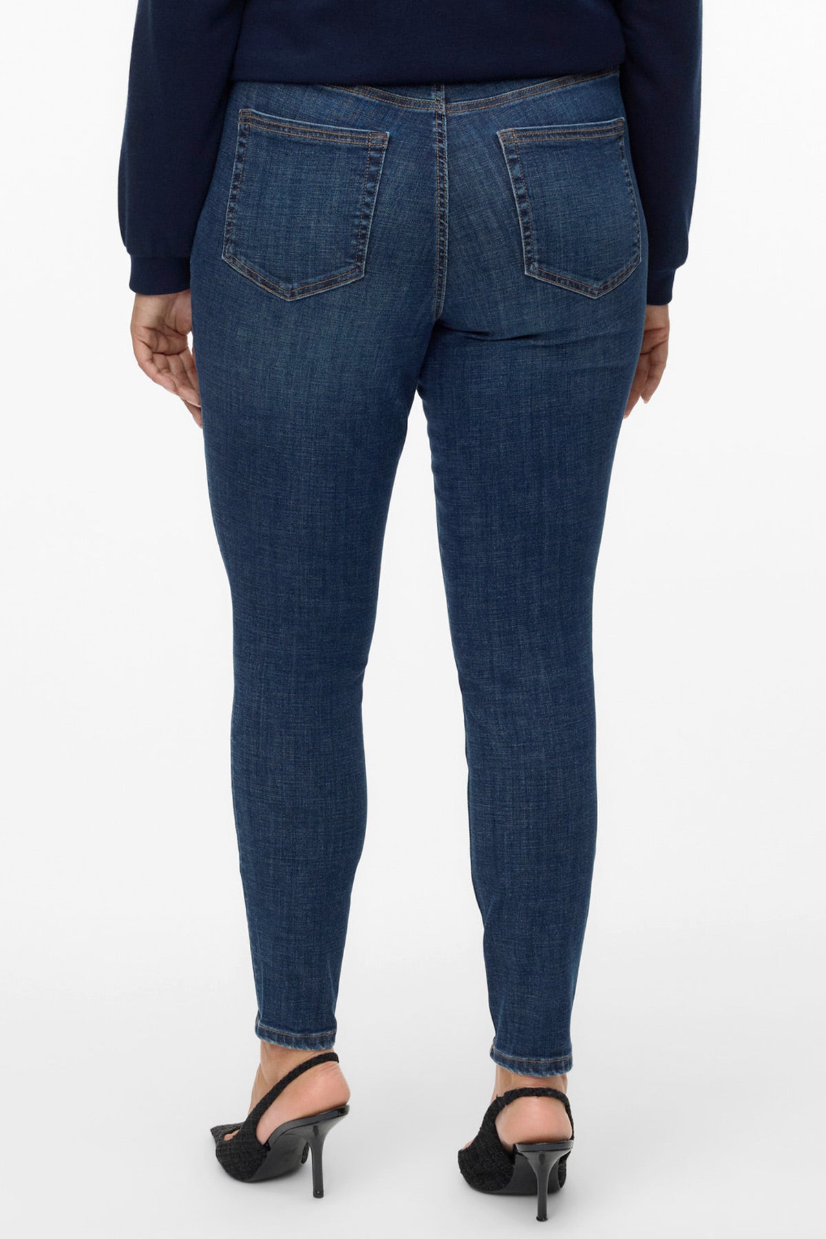 Τζιν σε skinny γραμμή VERO MODA - Μπλε