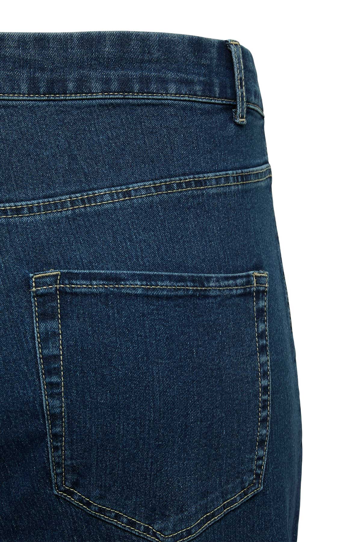 Wide-leg τζιν με πλαϊνές τσέπες VERO MODA - Μπλε