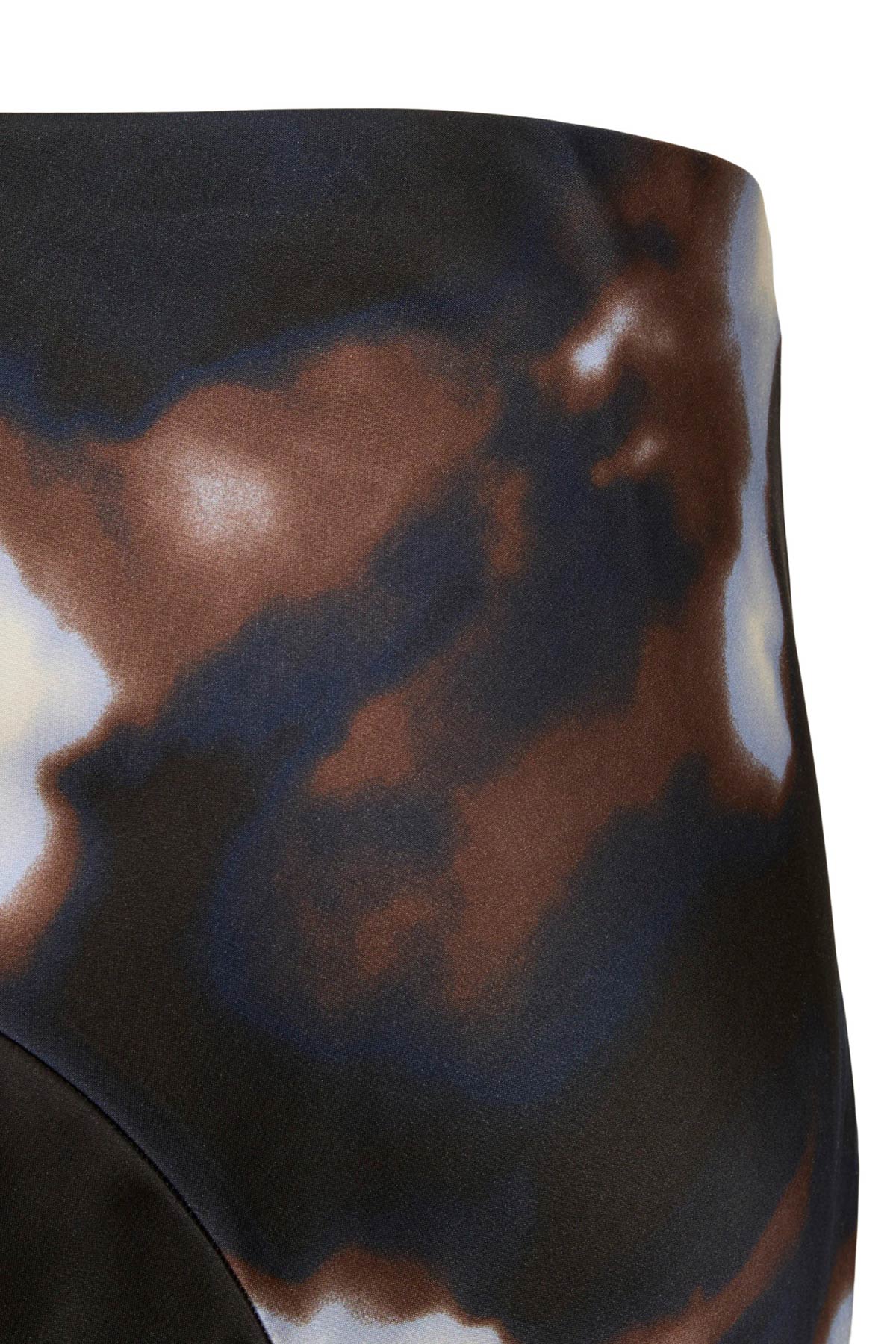 Midi φούστα εμπριμέ VERO MODA - Καφέ