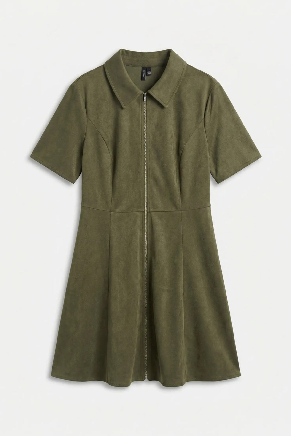 Σεμιζιέ φόρεμα VERO MODA - Χακί