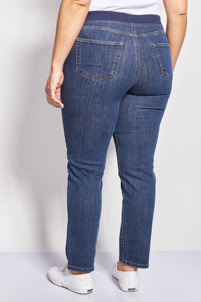 Ελαστικό τζιν κολάν jeggings - Μπλε