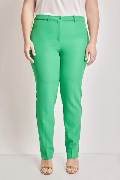 Crepe tailored trousers - Green