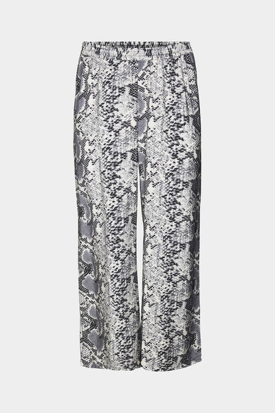 Animal print trousers VERO MODA - Grey