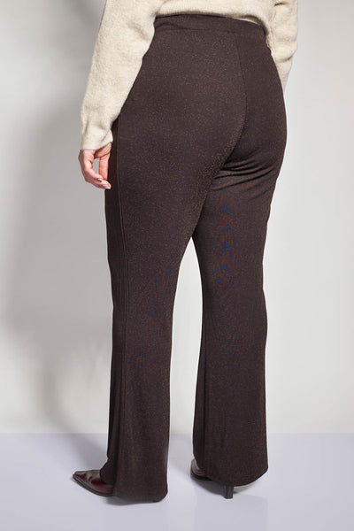 Παντελόνι lurex VERO MODA - Καφέ