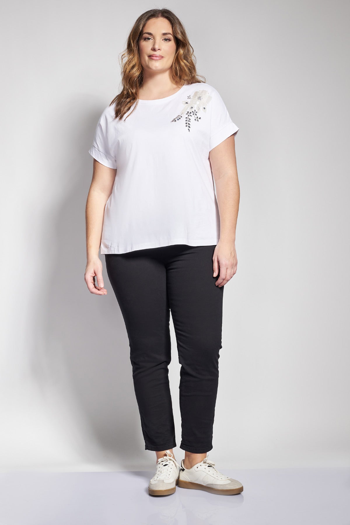 Παντελόνι πεντάτσεπο slim fit - Μαύρο