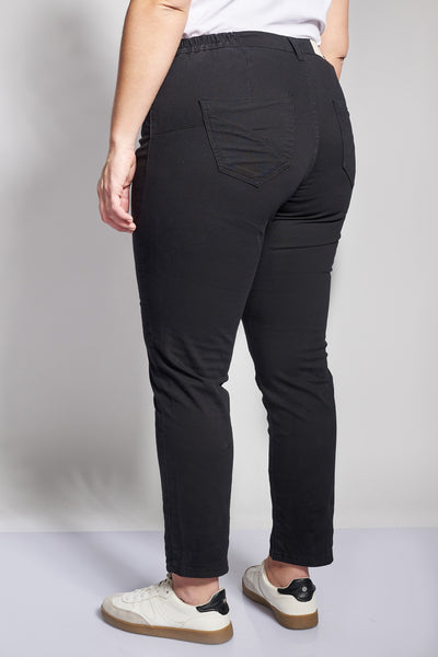 Παντελόνι πεντάτσεπο slim fit - Μαύρο