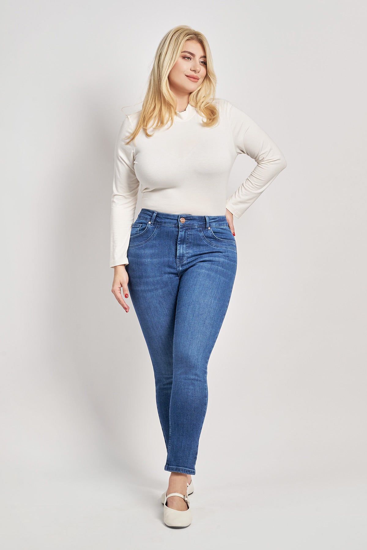 Skinny fit jeans - Blue