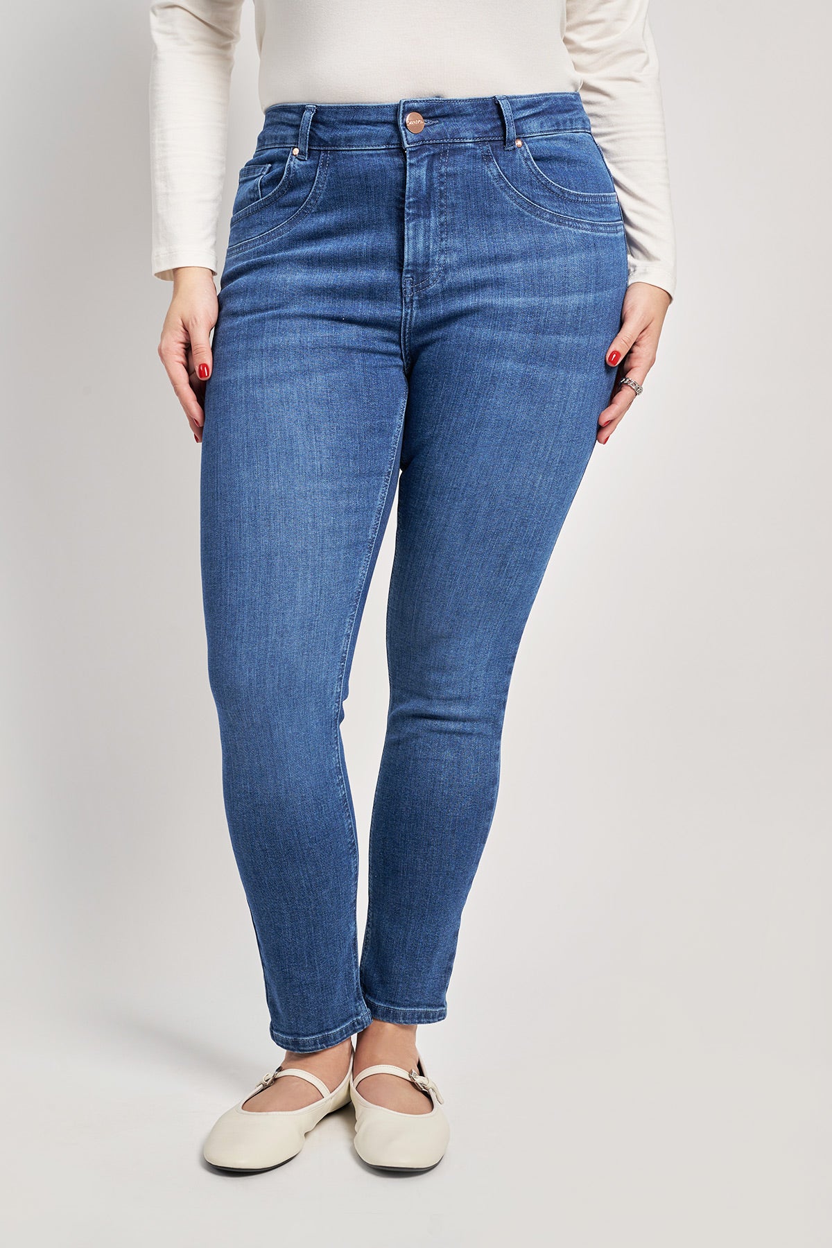 Skinny fit jeans - Blue