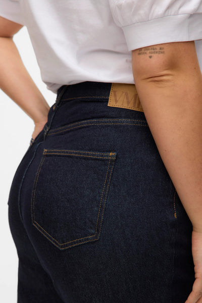 HIgh-rise wide-fit jeans - Blue