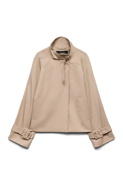 Τζάκετ σε στυλ Καμπαρντίνα cropped VERO MODA - Μπεζ