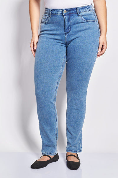 Τζιν παντελόνι slim fit μπλε - Μπλε