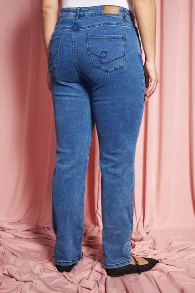 Τζιν παντελόνι slim fit μπλε - Μπλε