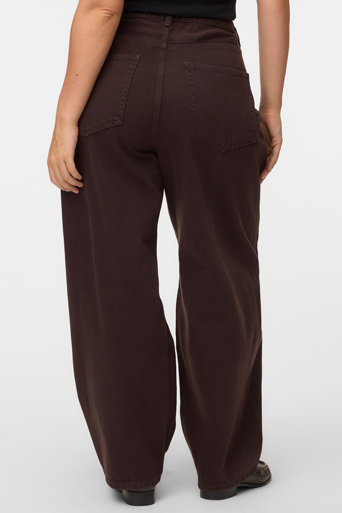 Τζιν σε barrel γραμμή VERO MODA - Καφέ