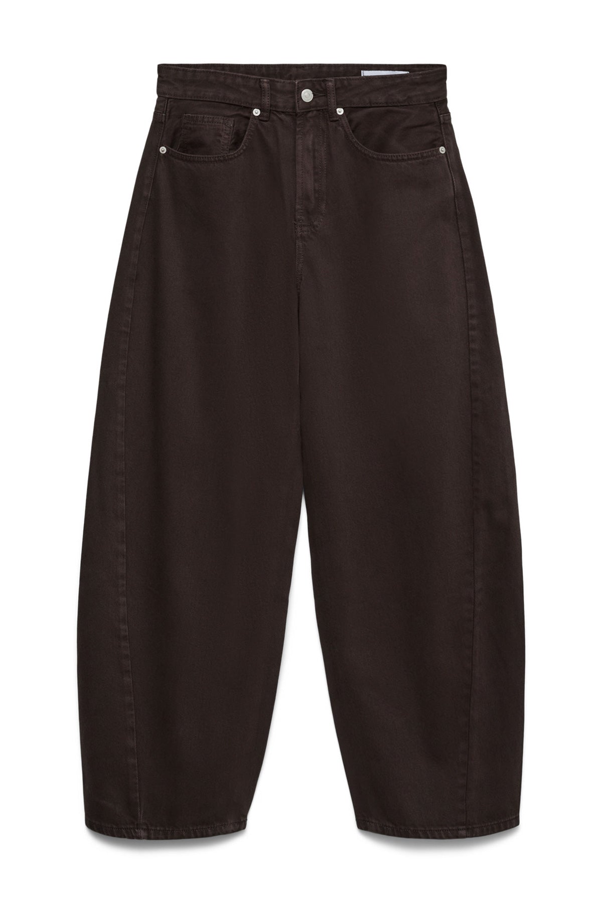 Τζιν σε barrel γραμμή VERO MODA - Καφέ