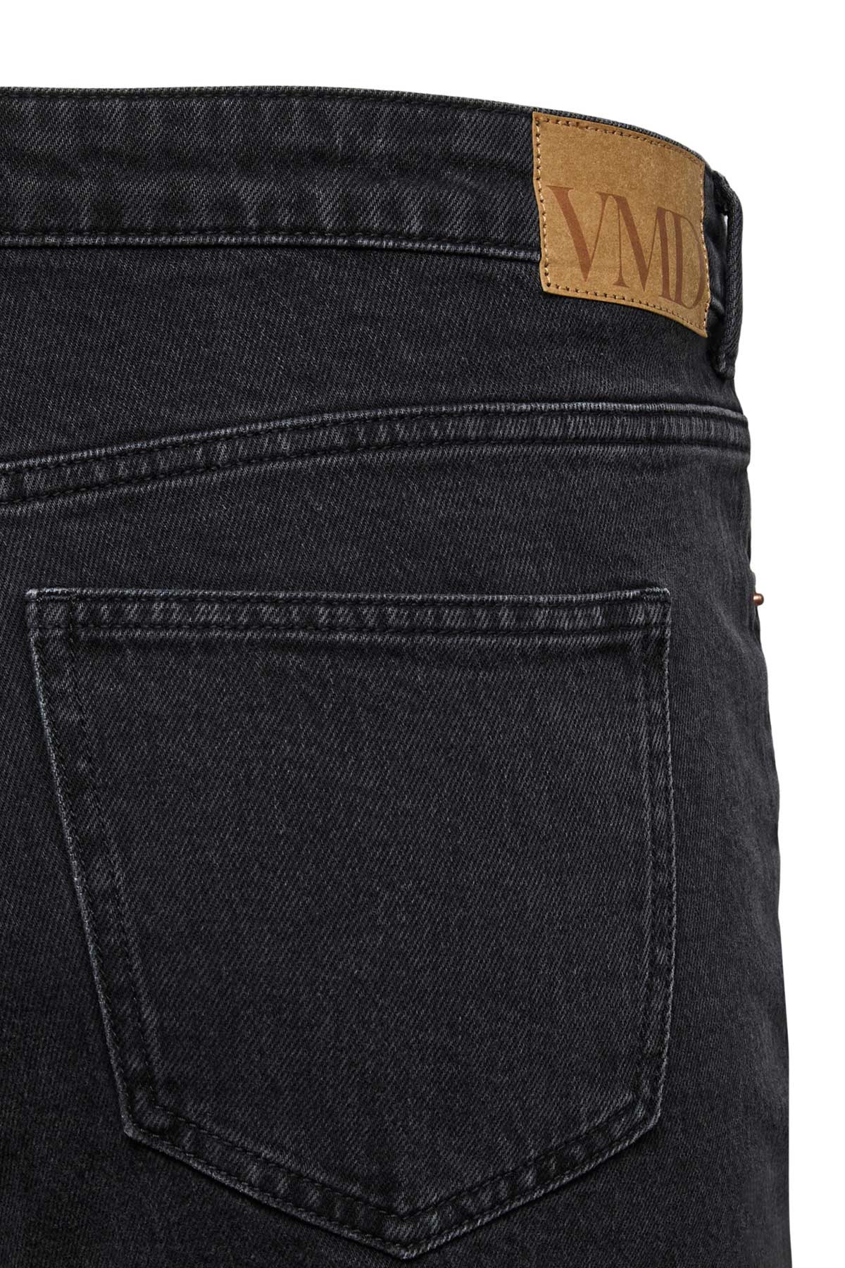 Τζιν σε mom fit γραμμή VERO MODA - Γκρι